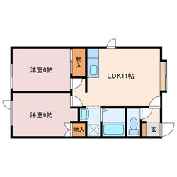 三協マンションの物件間取画像